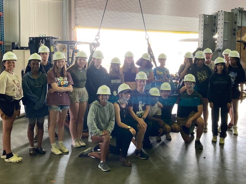 2022 Academy participants at the WIND TECHNOLOGY TESTING CENTER